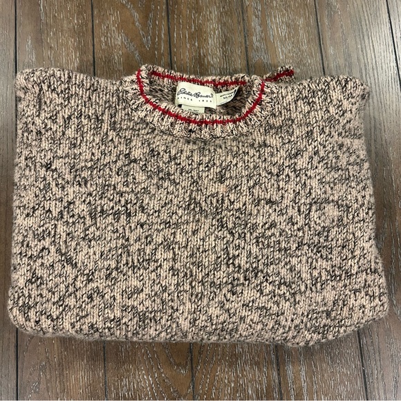 Eddie Bauer Vintage Wool Sweater Mens Size Medium - Picture 4 of 5